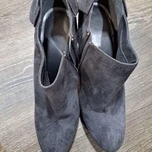 Impo Suede Ankle Boots Grey